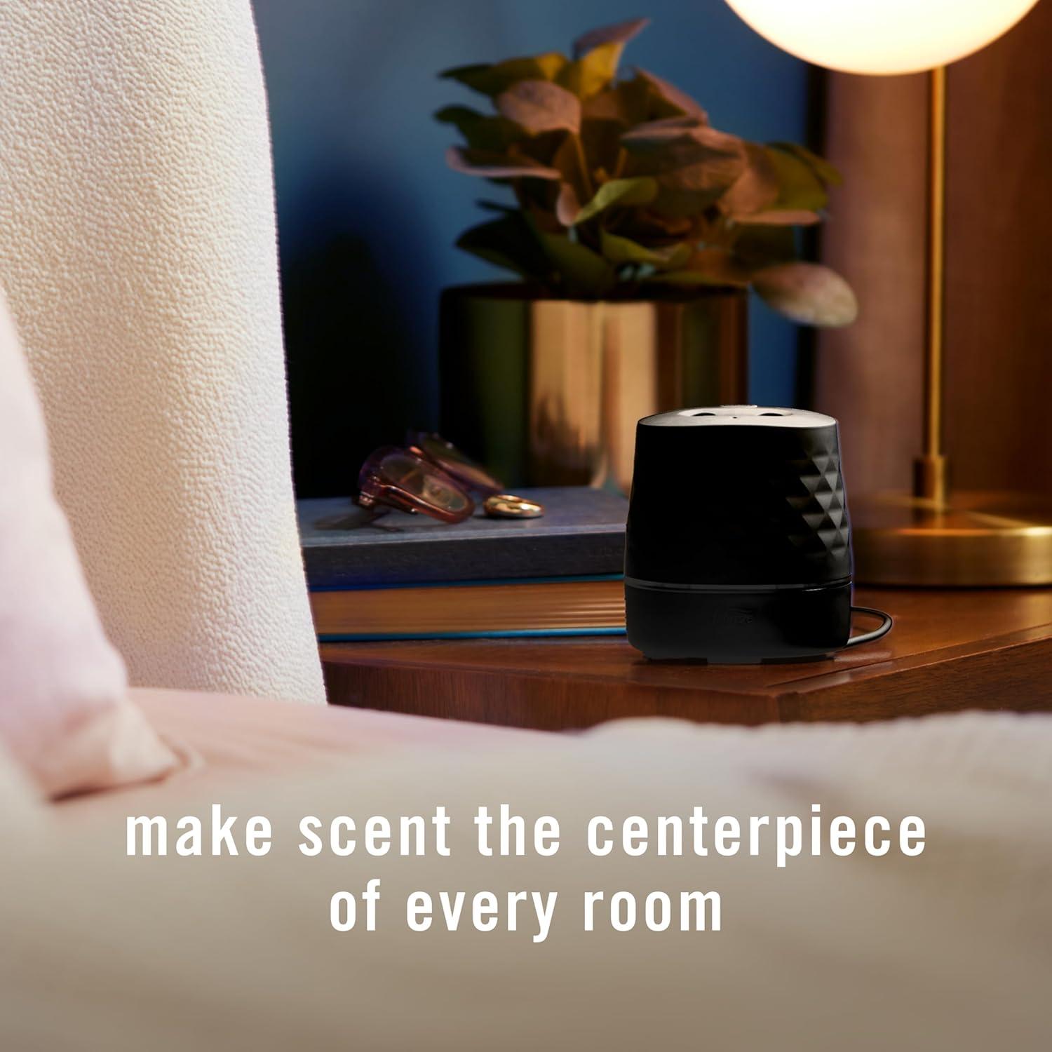 imageFebreze Plug Scent Booster Continuous Scent Device Oil Diffuser Compatible with Febreze Air Freshener Plug in RefillsBlack