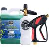 imageChemical Guys CWS110CS Foam Cannon ampamp Snubby Snow Foam Kit  Honeydew Snow Foam Car Wash Soap 128 fl oz 1 Gallon  TORQ Foam Cannon Max 8 ampamp Snubby Spray Foam Gun for Pressure Washer  3 ItemsSOAP  TORQ MAX 8  SNUBBY