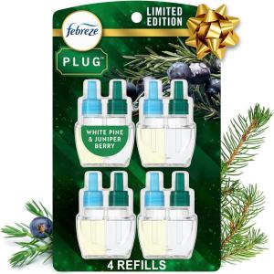 imageFebreze Plug In Air Freshener OdorFighting Scented Oil Refill Pumpkin Roll Scent 4 RefillPine  Berry