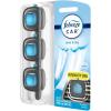 imageFebreze Car Air Freshener OdorFighting Automotive Vent Clip Mixed Gain Scent 3 CountLinen  Sky