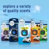imageFebreze Car Air Freshener OdorFighting Automotive Vent Clip Mixed Gain Scent 3 CountLinen  Sky