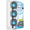 imageFebreze Car Air Freshener OdorFighting Automotive Vent Clip Mixed Gain Scent 3 CountLinen  Sky