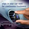 imageFebreze AUTO Air Freshener OdorFighting Automotive Vent Clip Noir Scent 8 CountLush
