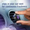 imageFebreze AUTO Air Freshener OdorFighting Automotive Vent Clip Noir Scent 8 CountMidnight Storm