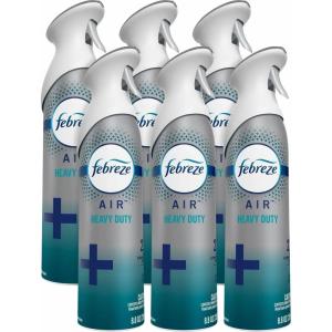 imageFebreze Air Mist Air Freshener Spray OdorFighting Room Spray Air Fresheners for Home and Bathroom and Kitchen Aerosol Can Heavy Duty Crisp Clean Scent 88oz 6 CountCrisp Clean