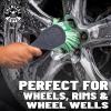 imageChemical Guys CLD20316 Signature Series Wheel Cleaner For All Gloss Finishes 16 fl oz  AccB01 Gerbil Wheel and Rim Brush  ACCG08 Wheelie All Exterior Surface and Wheel Brush16 oz Wheel Brush Kit