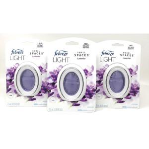 imageFebreze Small Spaces Air Freshener OdorFighting Plug In Alternative Air Fresheners for Home and Bathroom and Kitchen Closet Air Fresheners Light Lavender Scent 2 CountHerbal Lavender