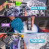 imageChemical Guys CWS21216M Car Wash Starter Bundle  HydroSuds Ceramic SiO2 Shine High Foaming Car Wash Soap 16 oz Berry Scent  Chenille Wash Mitt 2 Items Works on Cars Trucks SUVs RVs amp MoreSOAP  Mitt