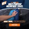 imageChemical Guys Little Megalodon Multi Purpose Microfiber Towel 2 Pack 137 x 137 Inch  Ultra Plush Detailing Towels for Car Wash Drying Interior Cleaning Glass Dusting amp Polishing2 Pack 137 x 137