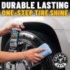 imageChemical Guys Shine Logic Tire Shine 128 oz Premium HighGloss Tire Dressing for Deep Black Shine Restores Faded Rubber Enhances Appearance Protects Against Fading and Cracking