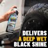 imageChemical Guys Shine Logic Tire Shine 128 oz Premium HighGloss Tire Dressing for Deep Black Shine Restores Faded Rubber Enhances Appearance Protects Against Fading and Cracking