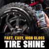 imageChemical Guys Shine Logic Tire Shine 128 oz Premium HighGloss Tire Dressing for Deep Black Shine Restores Faded Rubber Enhances Appearance Protects Against Fading and Cracking