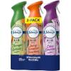 imageFebreze Air Mist Air Freshener Odor Fighting Room Spray Deodorizer for Home Bathroom Kitchen Office Apartment Lilac Sunrise Warm Ocean Breeze Summer Golden Hour Variety Pack 81oz Pack of 3Spring Mix Pack