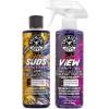imageChemical Guys HydroSuds Ceramic Car Wash Soap and HydroView Ceramic Glass Cleaner amp Coating Bundle 216 oz Bottles
