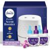 imageFebreze PLUG Scent Booster Starter Kit Black Oil Diffuser Air Freshener Plug In Continuous Scent Device  2 Ocean RefillsWhite  Downy Calm
