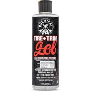 imageChemical Guys Tire and Trim Gel for Plastic and Rubber Restores Faded Tires Trim and Bumpers Enhances Shine and Protection Safe for Cars Trucks SUVs Motorcycles RVs amp More 16 Fl Oz16 fl Oz