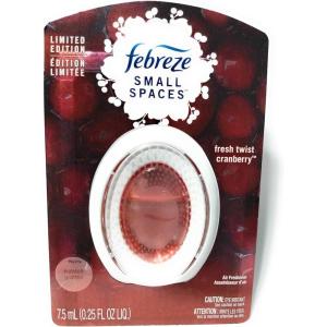 imageFebreze Bathroom Air Freshener OdorFighting Plug In Alternative Air Fresheners for Home and Bathroom and Kitchen Closet Air Fresheners Hawaiian Aloha Scent 4 CountFresh Twist Cranberry
