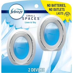 imageFebreze Bathroom Air Freshener OdorFighting Plug In Alternative Air Fresheners for Home and Bathroom and Kitchen Closet Air Fresheners Hawaiian Aloha Scent 4 Countlinen  sky