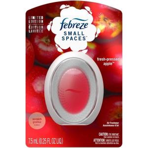 imageFebreze Bathroom Air Freshener OdorFighting Plug In Alternative Air Fresheners for Home and Bathroom and Kitchen Closet Air Fresheners Hawaiian Aloha Scent 4 CountFresh Pressed Apple