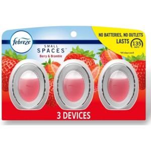 imageFebreze Bathroom Air Freshener OdorFighting Plug In Alternative Air Fresheners for Home and Bathroom and Kitchen Closet Air Fresheners Hawaiian Aloha Scent 4 CountBerry  Bramble