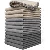 imageChemical Guys Microfiber Towels for Cars Microfiber Cleaning Cloth Multi Color Drying Towels Car Detailing for Wash Interior and Glass 14 x 12 Inch  6 Pack12 Pack