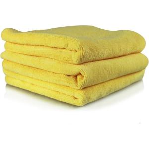 imageChemical Guys MIC10203 Microfiber Towel 16 x 16 Blue Pack of 3Yellow