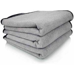 imageChemical Guys MIC102303 16 X 16 Microfiber Detailing Towel 3 Pack Grey