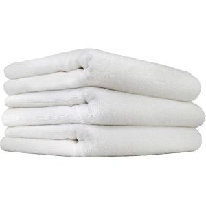 imageChemical Guys MIC8053 Monster Edgeless Microfiber Towel Black 16 in x 16 in Pack of 3White